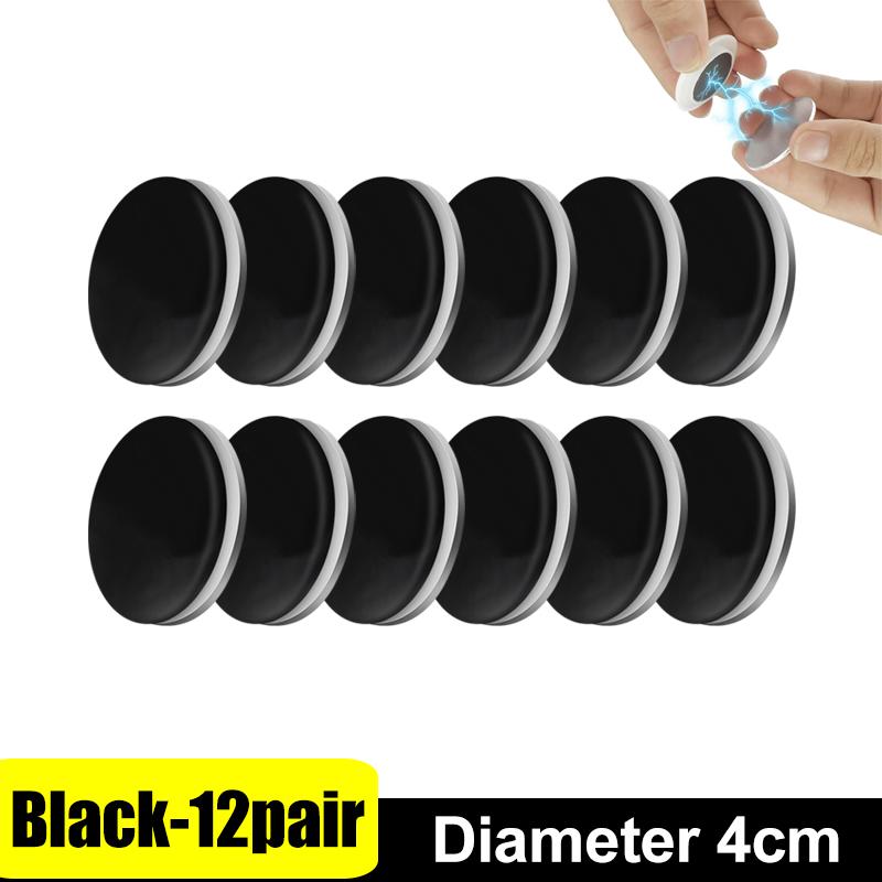 1/12Pairs Magnetic Curtain Weights Reusable Waterproof Curtain Magnet Shower Curtain Tablecloth Drapery Weights Magnetic Button