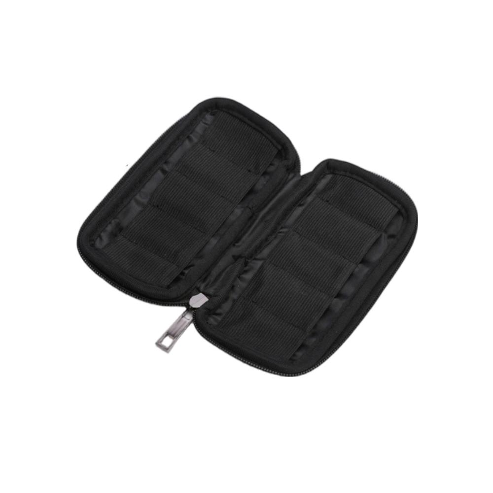 

Portable Storage Case for USB Flash Drives with 10 Individual Compartments Lightweight Durable Material Compact Design for Travel and Organization One Size
