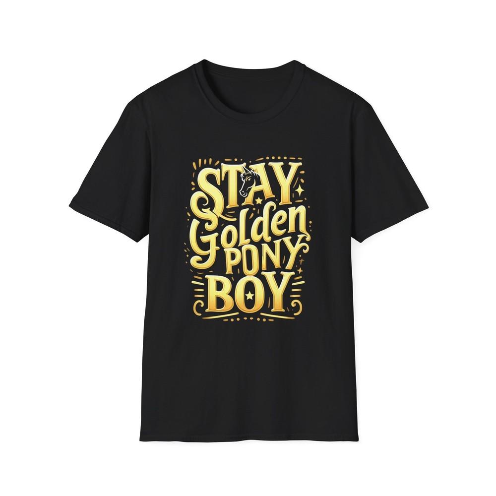 Stay Golden, Ponyboy T-Shirt – The Outsiders Classic Quote Tee