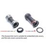 Professional Bottom Bracket Maintenance Tool Bicycles Bottom Bracket Side Cover Disassembly & Assembly Tool Enduring