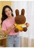 Miffy Rabbit Plush Crossbody Bag - 4-Way Stretch Toy & Creative Cushion Gift