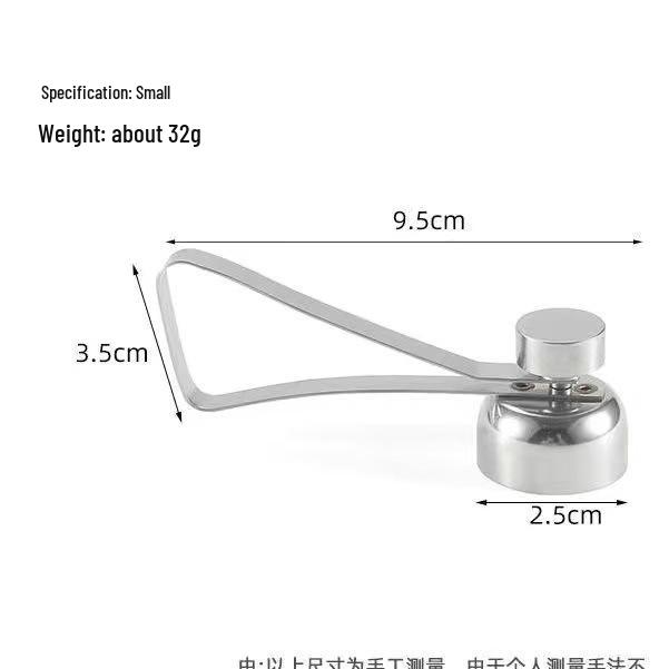 

304 Stainless Steel Eggshell Opener - Creative Household Eggshell Separator with Single and Double Head Options