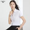 FAPAI Women's Short-Sleeved Business Commuter Shirt