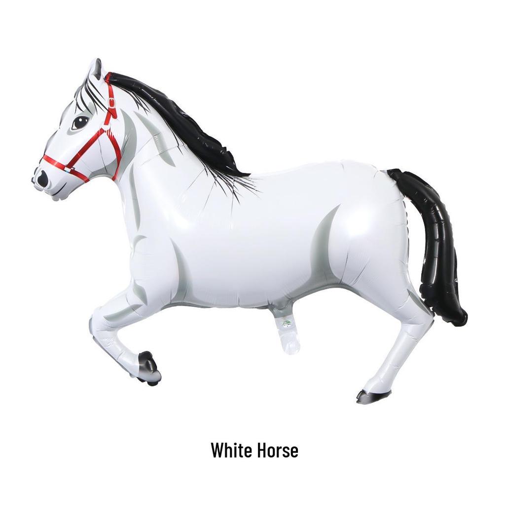 Cartoon Horse Balloon Decoration for Children's Birthday Party