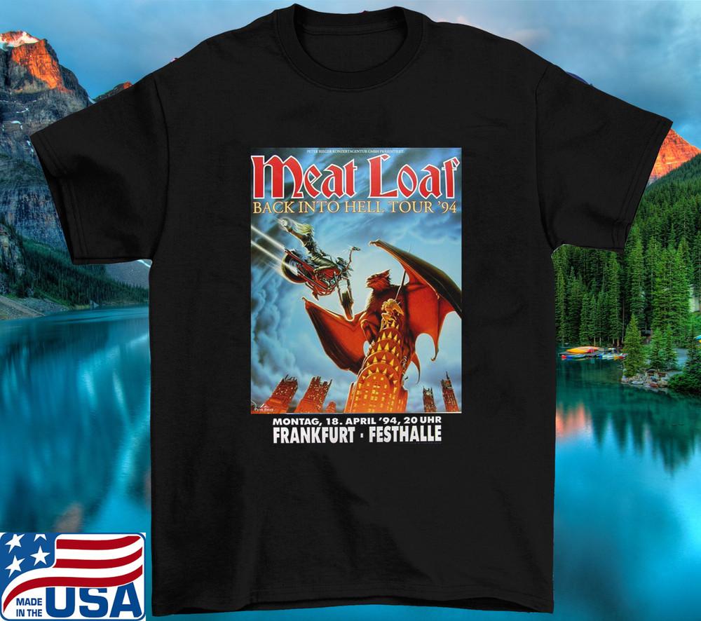 

Meat Loaf Tour 94 Germany T Shirt Full Size S-5XL SO252 Unisex T-Shirt S разноцветный