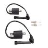 Motorcycle Ignition Coil Spark Plug Set 4VR 82320 00 00 Replacement for V Star 650 XVS650AT Silverado 2003‑2010