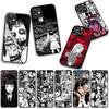 For Samsung Galaxy A36 A17 A26 A07 A35 A54 A53 A13 A33 A34 S8 S9 S20 S21 FE S10 Plus Phone Cover Case Junji Tomie Ito Poster