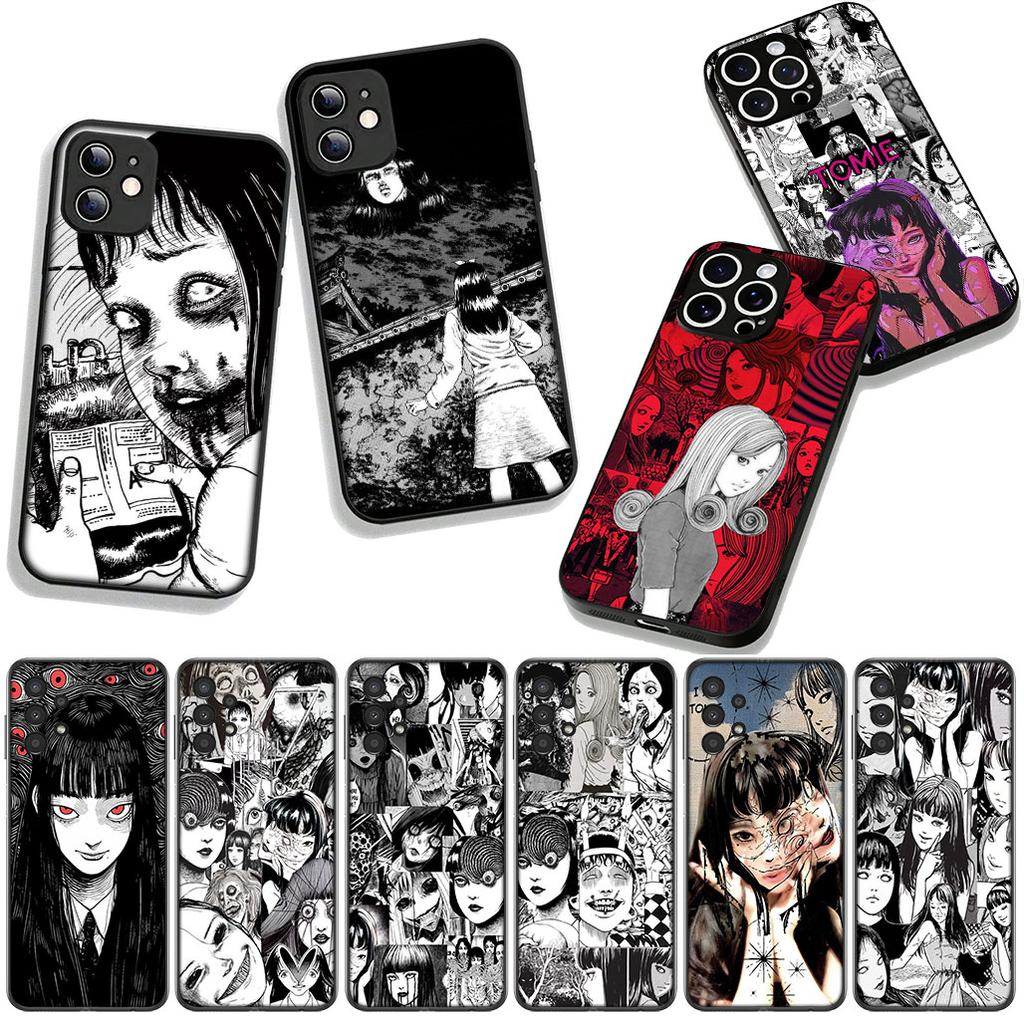 For Samsung Galaxy A36 A17 A26 A07 A35 A54 A53 A13 A33 A34 S8 S9 S20 S21 FE S10 Plus Phone Cover Case Junji Tomie Ito Poster