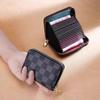 Anti-Demagnetization Women's Multi-Card Holder & Coin Purse with Driving License Slot