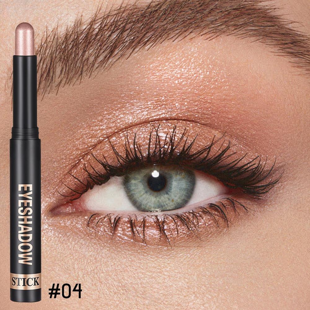 Nuovi Stick Ombretto Shimmer Opaco Multicolore Sfumabili Lunga Durata Matite Ombretto Applicazioni Morbide per Look Audaci o Naturali