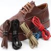1 Pair Flat Shoelaces High Quality Solid Leather Shoe Laces Classic Multicolor Leisure Women Man Outdoor Unisex Sports Shoelaces