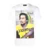 DSquared2 Unisex Adult Bob Marley Logo T-Shirt