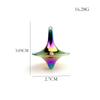Metal Top Spinner Desk Fidget Toy Spinner Good Balance Desktop Toy for Teens Adults Gifts Stress Anxiety ADHD Relief Figets Toy