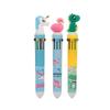 Pink Swan Ten-Color Ballpoint Pen - Creative Student Doodle Pen