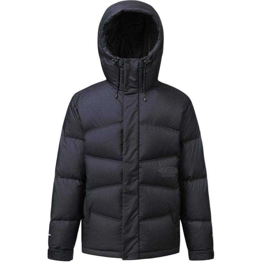 

Salomon Korea Line Logo Printed Zip-Up Hooded Long Sleeve Down Jacket Men Jacket Black LC2580600 L
