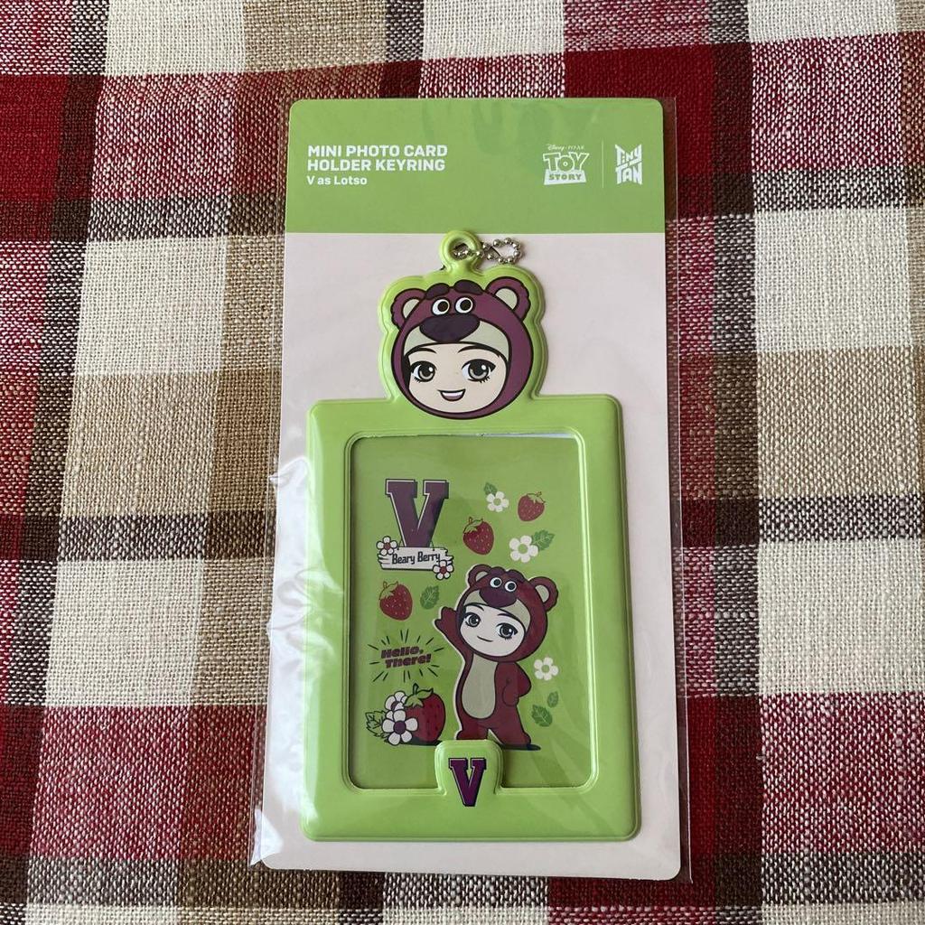 [USED] BTS TinyTAN Toy Story Photo Card Holder Taehyung V