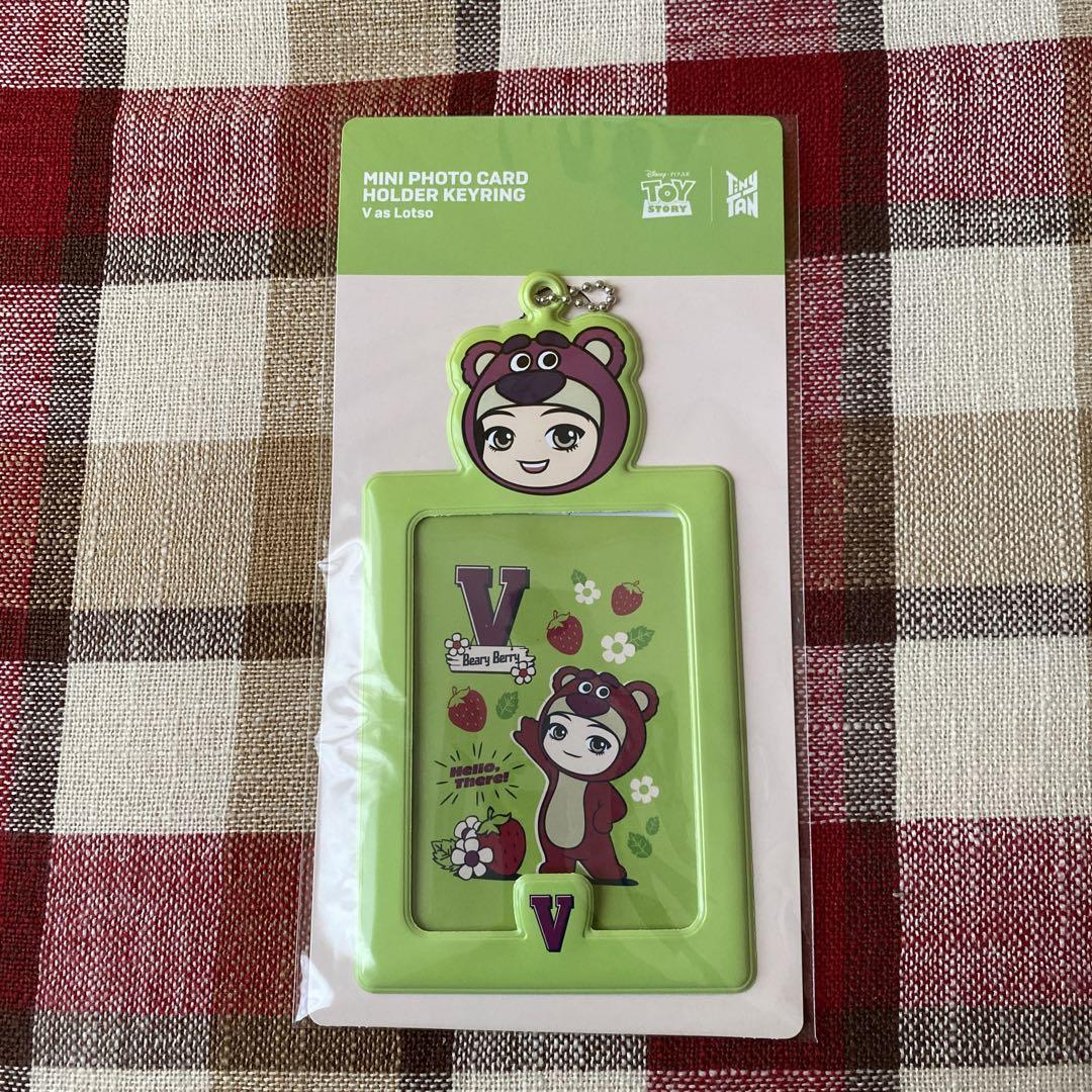 

[USED] BTS TinyTAN Toy Story Photo Card Holder Taehyung V
