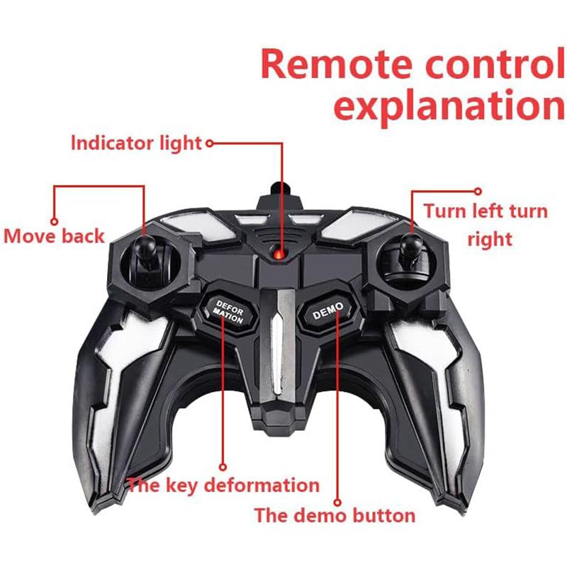 Transform Remote Control Car Remote Control Car for Boys 4-7 Transform Cars for Boys Birthday Gift for Boys/Girls