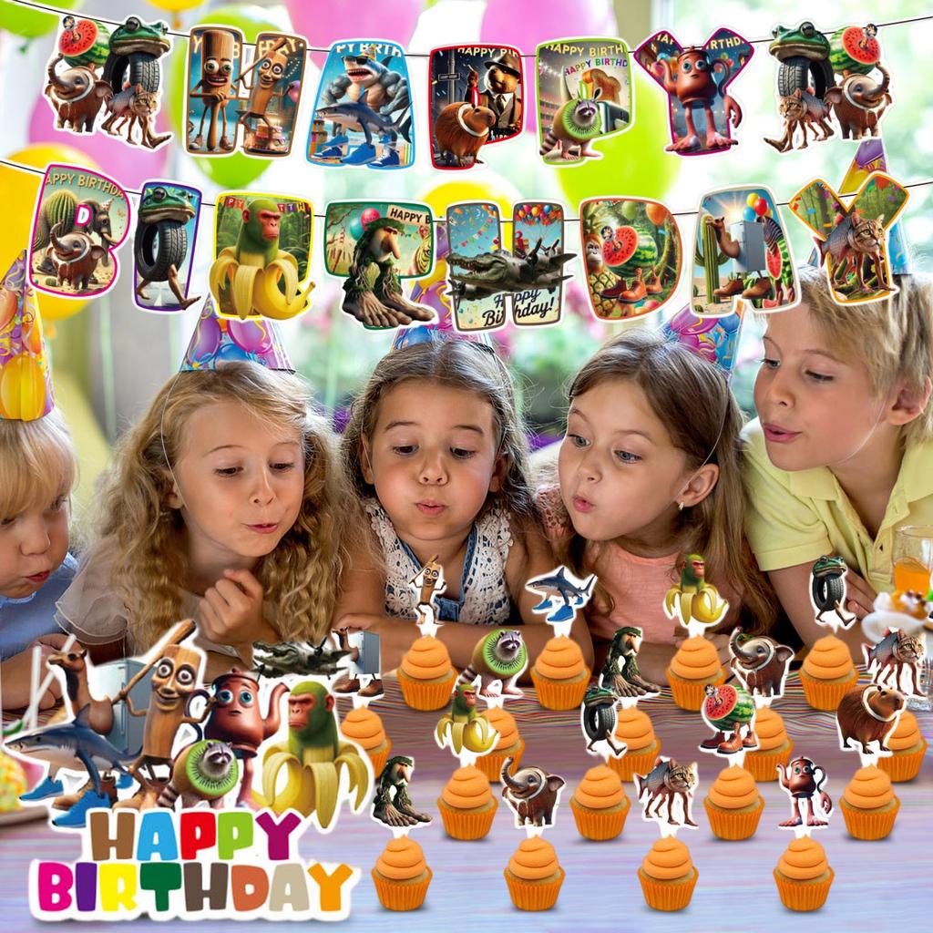 Theme Party Decoration Children's Birthday Decoration Set