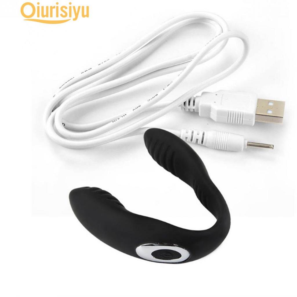 10rychlostní dobíjecí masážní přístroj na klitoris G-Spot ve tvaru U pro ženy