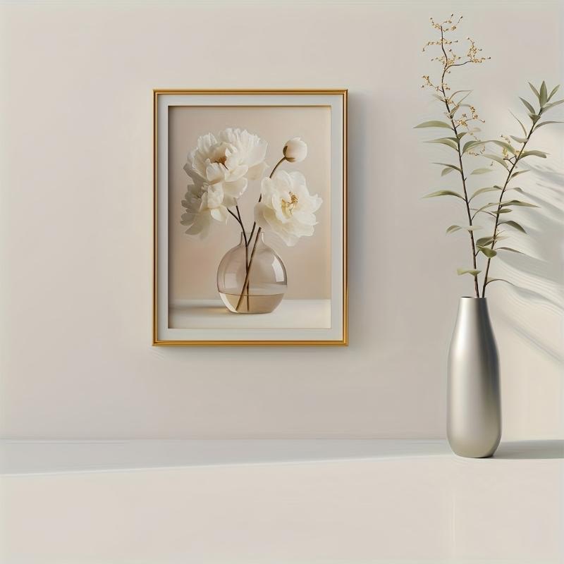 Wandkunst Leinwandbild Blumen Bild Poster Ungerahmt Bereit zum Aufhängen für Wohnzimmer Schlafzimmer Heimdekorationen Geschenk