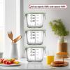 LocknLock Kinder Borosilikatglas Lebensmittelaufbewahrungs-Set