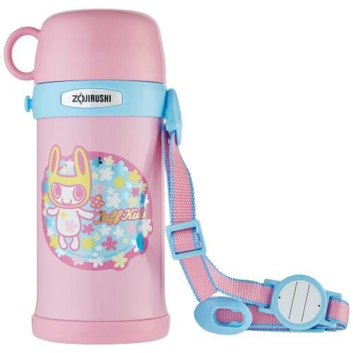 ZOJIRUSHI Stainless Steel Water Bottle, 600ml, SC-MB60-PP, Happy Pink