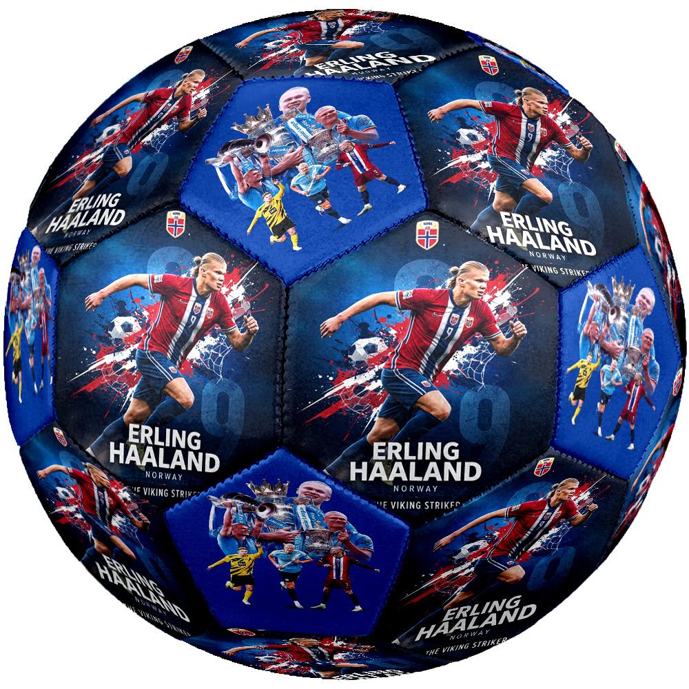 Haaland Norway Football Soccer Ball Size 5 Football Machinestitched Indooroutdoor Universal Football Surprise Collection Gift