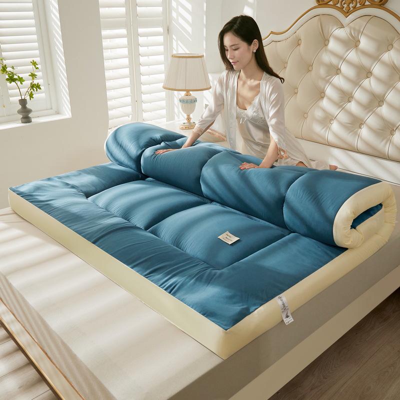 

Мягкий наматрасник качества пятизвездочного отеля для общежития, проживания в семье или сдаваемых комнат - Толстый, удобный и роскошный. 0.9*1.9m