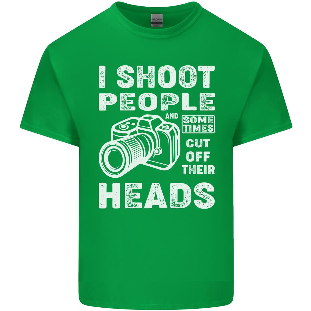 Photography I Shoot People Photographer Unisexs Light Cotton TShirt