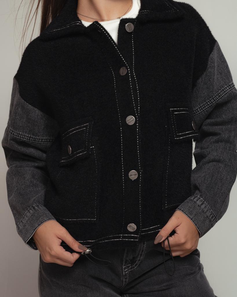 Butella 14943 Milky Button-down Sweater