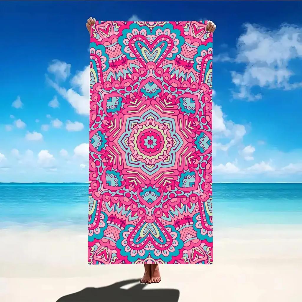 Classical Beach Towel Large Size Outdoor Travel Camping Absorbent Beach Towels Super Soft Summer Swimming Towel Bath Towel Sea