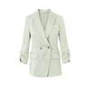 Langzi Basic Wardrobe Acetate Blazer