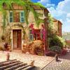 Mural Small Town Street View European Style Wallpaper Retro Cafe Restaurant Bar Background 3d Wall Murals
