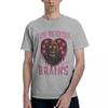 Love Your Brains 100 Cotton Casual Breathable Confortable Summer Mens TShirts Graphic Tee
