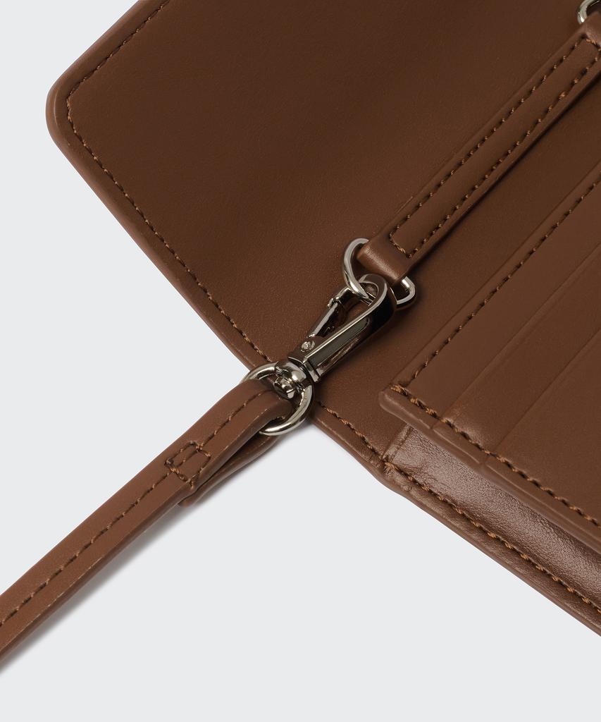 Musinsa Standard Woman Hinge Micro Crossbody Bag [Brown]