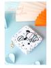 Cartoon Waterproof Menstrual Pad & Sanitary Napkin Storage Bag - Portable with Slots for Charging Cable, Coins, Lipstick