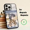 K-K-ON M-Music G-Girls   Phone Case For iPhone17,16,15,14,13,12,11 Plus,Pro Max Magnetic For Magsafe Wireless Charging