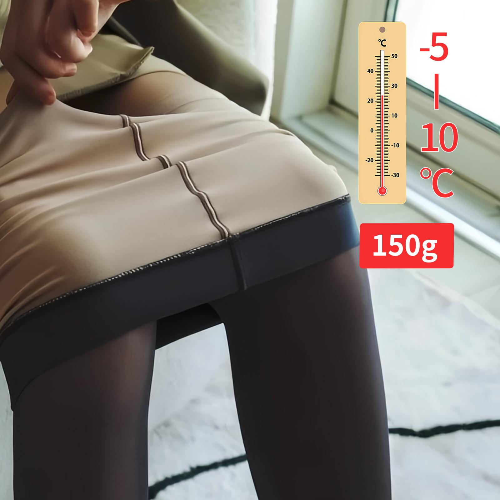 

Bonas Translucent Slim Tights For Women, Elastic Velvet Pantyhose, High Waist Stockings, Sexy Fashion Autumn Winter Tights M
