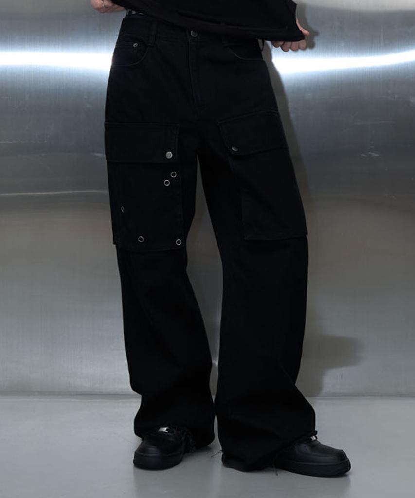 Pichibeullaeg Side Pocket Pants (Z Black)