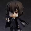 In Stock Nendoroid Bungo Stray Dogs1748 Dark Era Dazai Osamu Q Version Figurine - Swap Face Collectible Model Desktop Decorative
