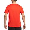 Nike Men's Crew Neck Fashion Breathable Short-Sleeve T-Shirt in Orange