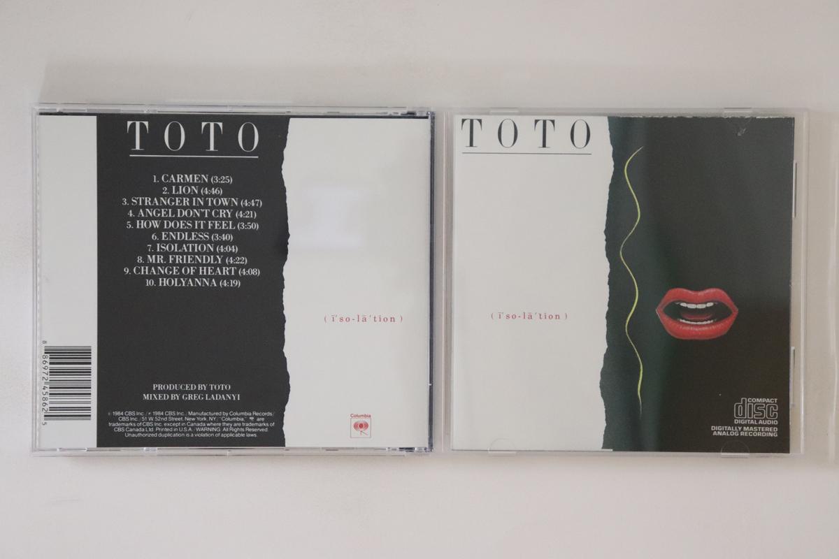 

CD TOTO - Isolation CK38962 Columbia - US Rock Used