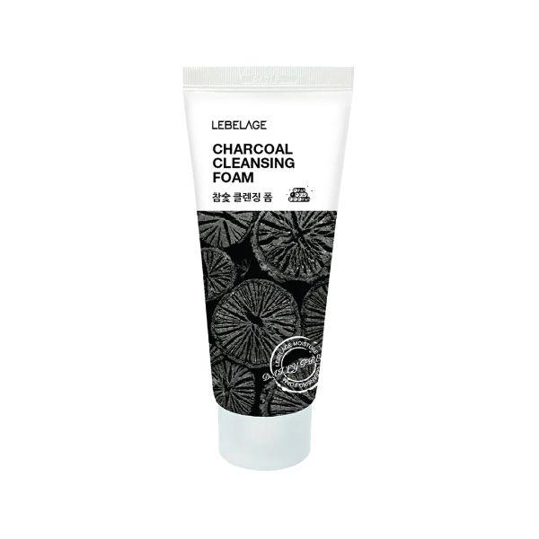 LEBELAGE Charcoal Cleansing Foam – 100mL