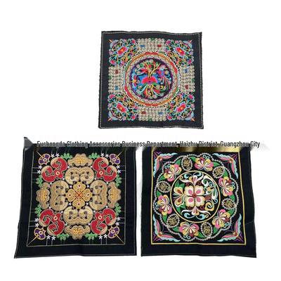 Multicolor Chinese Ethnic Embroidery Patches for Bags, Clothing, Accessories, and Cushions