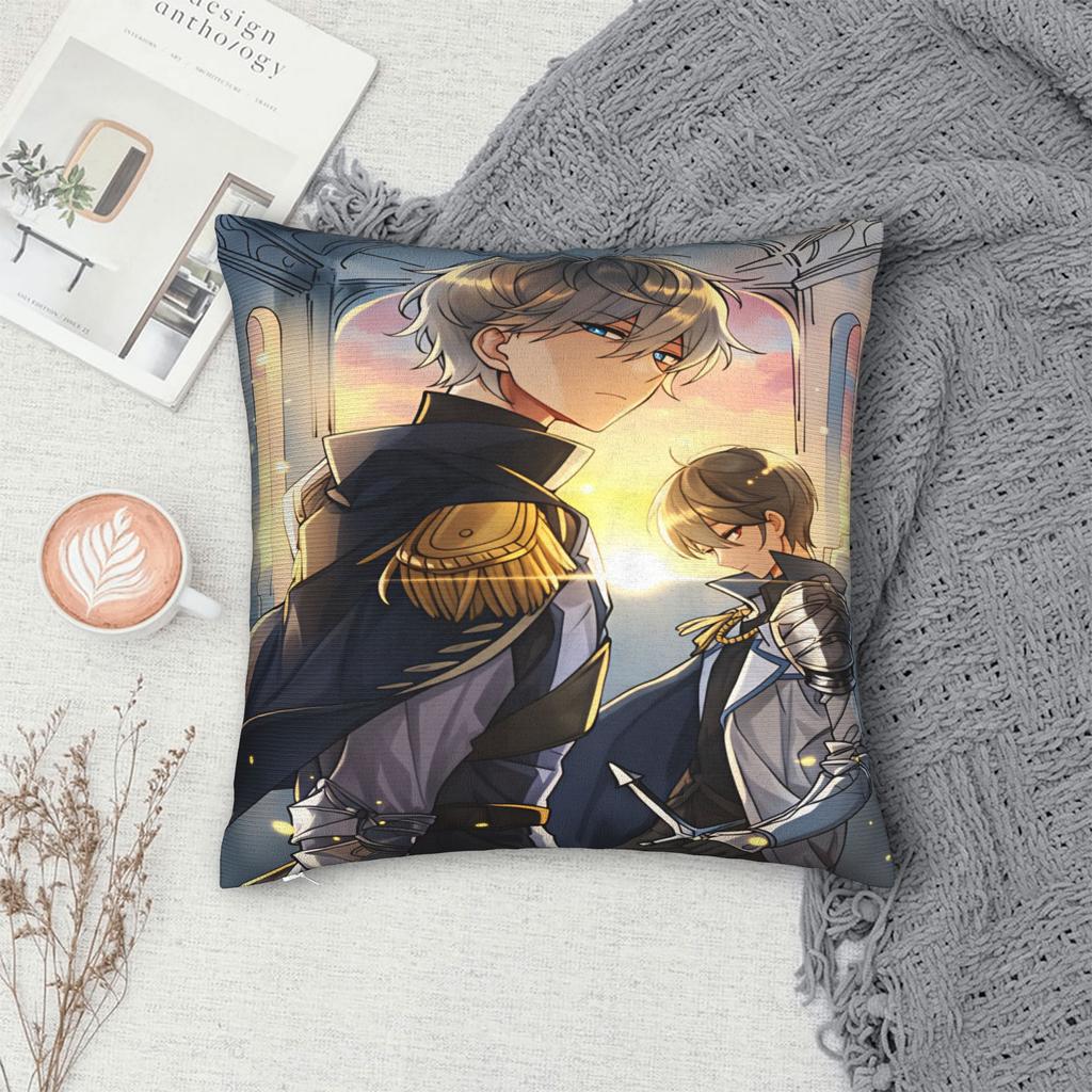 Pillow Cover Ensembles-Stars Kawaii Pillow Case For Living Room Chair Pillowcases