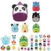Adorable 3d Cartoon Animal Backpack For Toddlers With Soft Plush Material