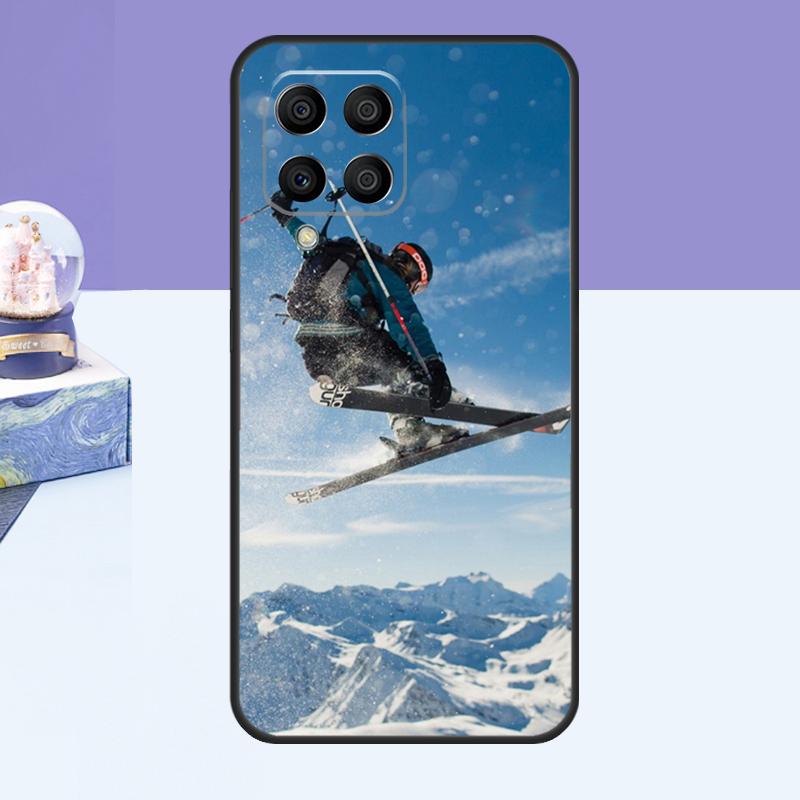 Ski Neige Snowboard Case For Samsung Galaxy M14 M54 M13 M23 M16 M11 M21 M31 M20 M34 M52 M32 M12 M36 M56 M15 M55