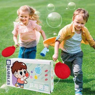 Magischer Pusteblasen-Tischtennis-Spaß Kinderspielzeug für draußen Eltern-Kind-Spiel Kindergarten-Geschenk Lernspiel