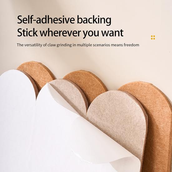 Cat Scratch Mat Self-Adhesive Felt Board Cat Scratcher Carpet Furniture Protector